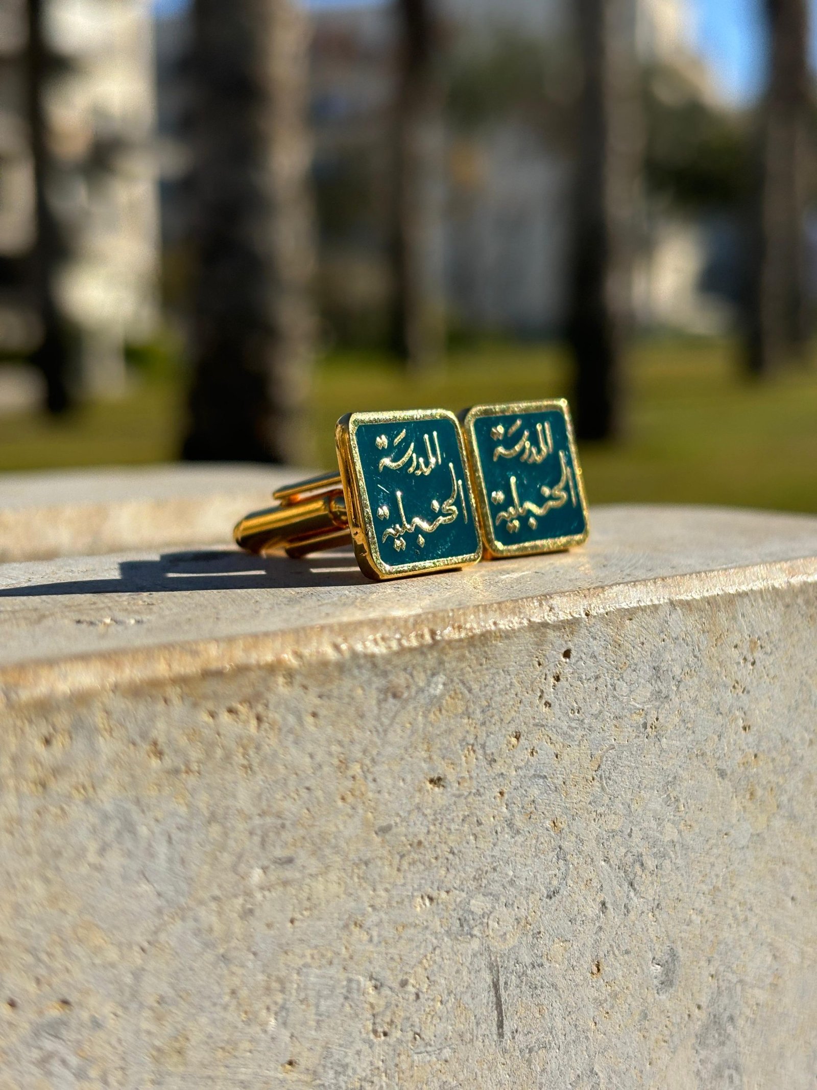 Al Madrasah al Hanbaliyyah Cufflinks - Image 2